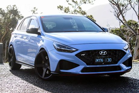 Blue 2021 Hyundai I30 Hatchback N