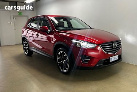 Red 2015 Mazda CX-5 Wagon Akera (4X4)