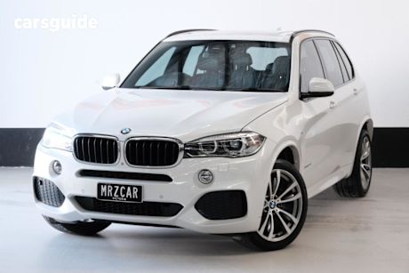 White 2015 BMW X5 Wagon Xdrive 30D