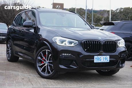 Black 2021 BMW X3 Wagon xDrive30i Steptronic M Sport