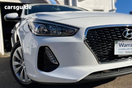 White 2020 Hyundai I30 Hatchback GO