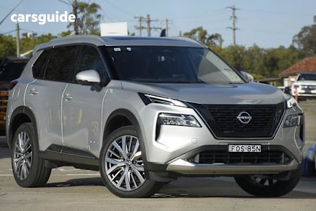 Silver 2024 Nissan X-Trail Wagon TI-L (4WD) E-Power (hybrid)