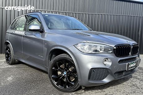 Grey 2016 BMW X5 Wagon Xdrive 30D