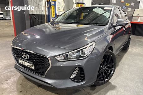 Grey 2018 Hyundai I30 Hatchback Active