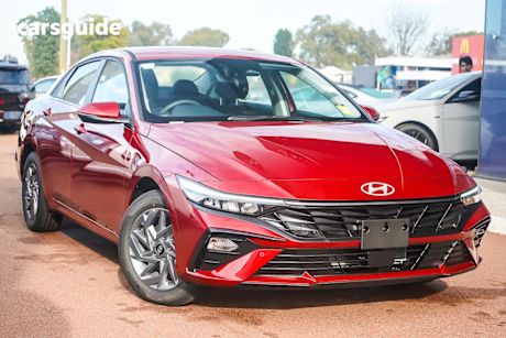 Red 2025 Hyundai I30 Sedan