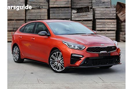 Orange 2020 Kia Cerato Hatch GT F