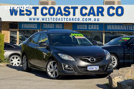 Grey 2011 Mazda 6 Hatchback Luxury Sports