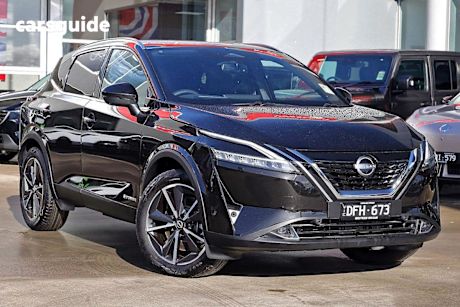 Black 2024 Nissan Qashqai Wagon Ti E-Power (Hybrid)