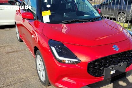 Red 2024 Suzuki Swift Hatchback Hybrid Plus