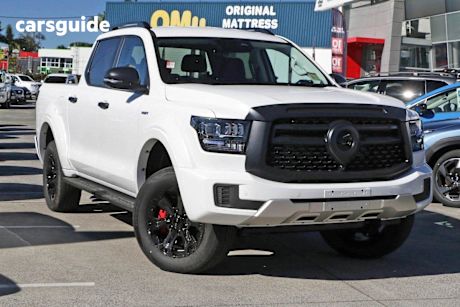White 2025 GWM Cannon Alpha Dual Cab Utility LUX Phev (4X4)