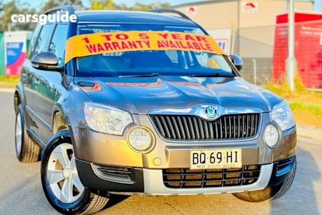 Brown 2011 Skoda Yeti Wagon 77 TSI (4X2)