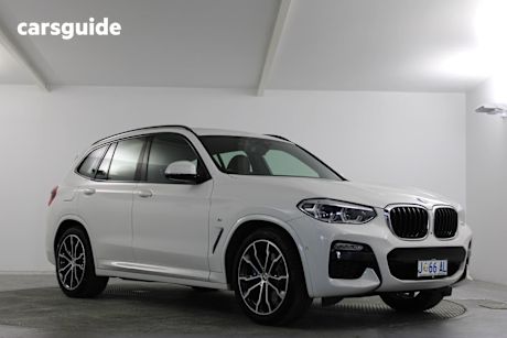 White 2019 BMW X3 Wagon Xdrive 30I