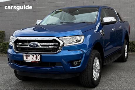 Blue 2019 Ford Ranger Double Cab Pick Up XLT 2.0 (4X4)