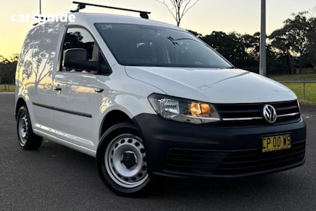 White 2018 Volkswagen Caddy Wagon SWB Trendline TSI220