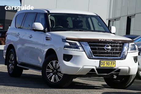 White 2020 Nissan Patrol Wagon TI (4X4)