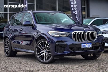 Blue 2021 BMW X5 Wagon Xdrive30D
