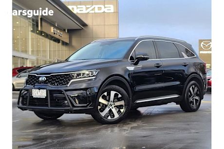 Black 2021 Kia Sorento SUV SPORT 4X4