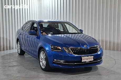 Blue 2018 Skoda Octavia Sedan 110 TSI
