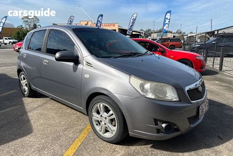 Grey 2010 Holden Barina Hatchback