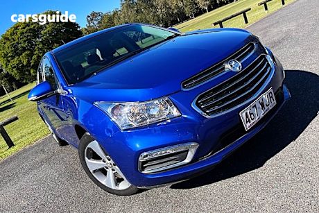 Blue 2016 Holden Cruze Sedan Z-Series