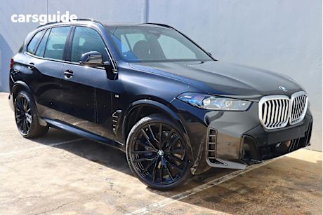 Black 2025 BMW X5 SUV XDRIVE30D M SPORT 4X4