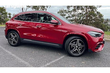 Red 2024 Mercedes-Benz GLA200 Wagon 200