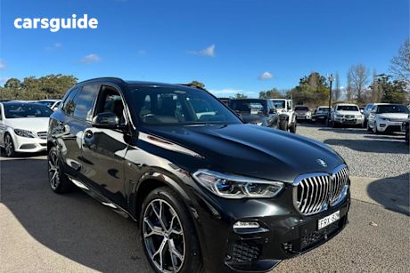Black 2018 BMW X5 Wagon Xdrive 30D Xline (5 Seat)