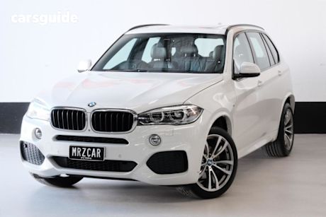 White 2015 BMW X5 Wagon Xdrive 30D