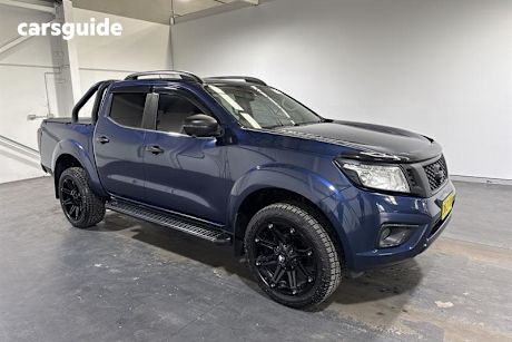 Blue 2018 Nissan Navara Dual Cab Utility ST-X (4X4)