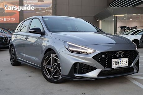 Silver 2024 Hyundai I30 Hatchback N Line Mhev