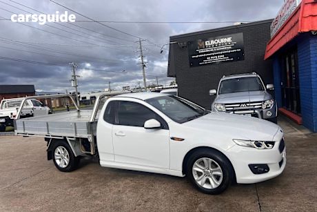 White 2014 Ford Falcon Cab Chassis (LPI)