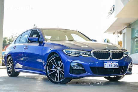 Blue 2019 BMW 330I Sedan M Sport