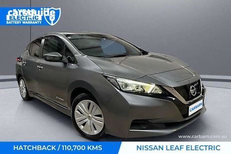 Grey 2018 Nissan Leaf Hatch