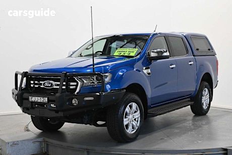Blue 2020 Ford Ranger Double Cab Pick Up XLT 3.2 (4X4)