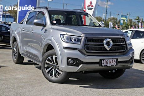 Silver 2025 GWM Cannon Dual Cab Utility Premium (4X4)