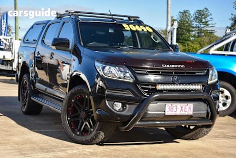 Black 2016 Holden Colorado Crew Cab Pickup Z71 (4X4)