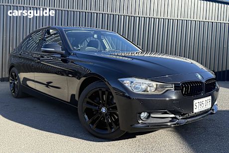 Black 2013 BMW 320D Sedan Sport Line