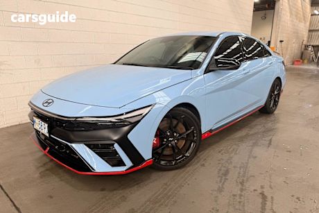 Blue 2024 Hyundai I30 Sedan N Premium