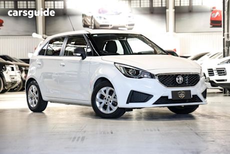 White 2023 MG MG3 Hatchback Core