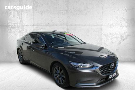 Grey 2018 Mazda 6 Sedan Touring