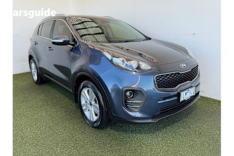 Blue 2017 Kia Sportage Wagon SI (fwd)