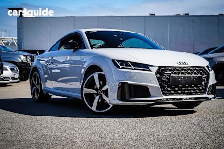 White 2019 Audi TT Coupe 45 Tfsi Quattro S Tronic