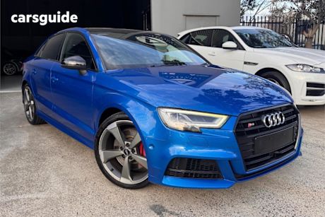 Blue 2019 Audi S3 Sedan 2.0 Tfsi Quattro