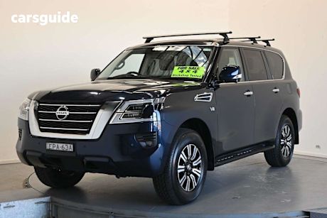 Blue 2021 Nissan Patrol Wagon TI (4X4)