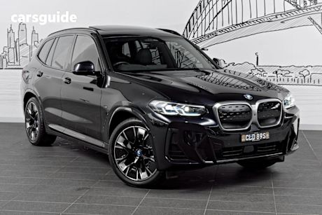 Black 2021 BMW IX3 Wagon M Sport