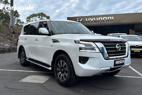 White 2020 Nissan Patrol Wagon TI (4X4)
