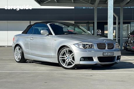 Silver 2011 BMW 125I Convertible