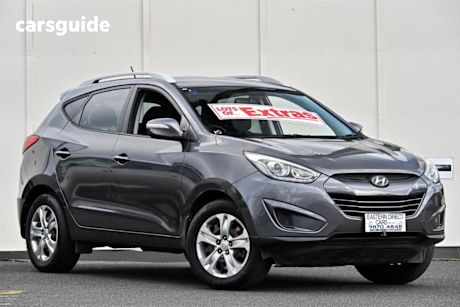Grey 2014 Hyundai IX35 Wagon Active (fwd)
