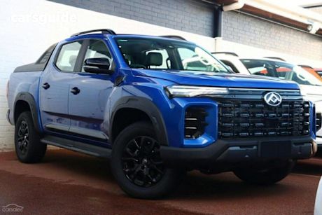 Blue 2025 LDV T60 Double Cab Utility MAX Plus (4X4)