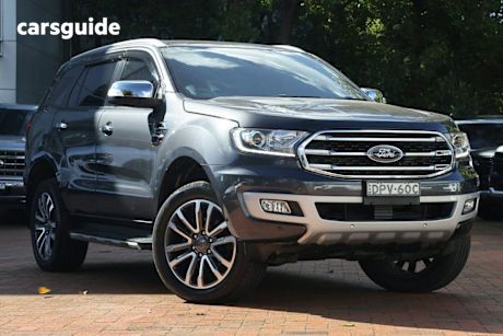 Grey 2018 Ford Everest Wagon TITANIUM 4X4